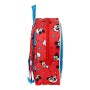 Cartable Mickey Mouse Clubhouse Happy smiles Rouge Bleu (22 x 27 x 10 cm)