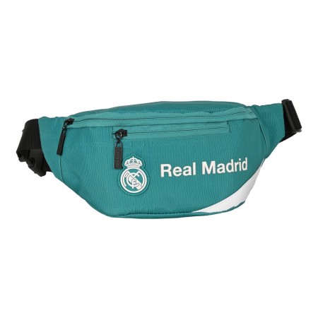 Sac banane Real Madrid C.F. Blanc Vert turquoise (23 x 12 x 9 cm)