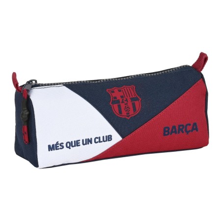 Trousse d'écolier F.C. Barcelona Bleu Bordeaux (21 x 8 x 7 cm)