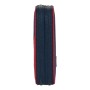 Plumier double F.C. Barcelona Corporativa Bleu Bordeaux (12.5 x 19.5 x 4 cm) (28 pcs)