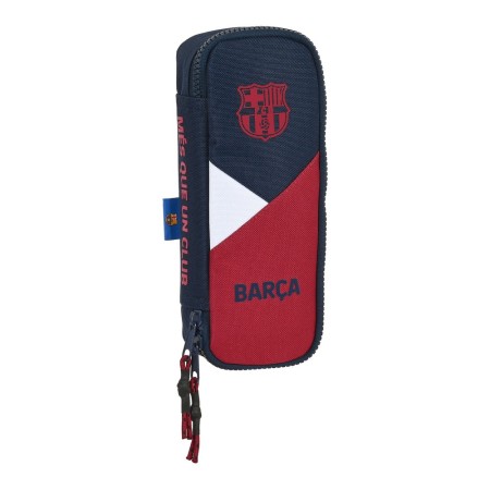 Trousse d'écolier F.C. Barcelona Bleu Bordeaux (22 x 5 x 8 cm)