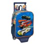 Cartable à roulettes Hot Wheels Challenge Blue marine (22 x 28 x 10 cm)