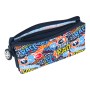 Trousse d'écolier Hot Wheels Challenge Multicouleur Blue marine (22 x 12 x 3 cm)