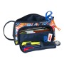 Trousse d'écolier Hot Wheels Challenge Multicouleur Blue marine (20 x 11 x 8.5 cm) (32 Pièces)