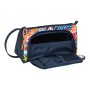 Trousse d'écolier Hot Wheels Challenge Multicouleur Blue marine (20 x 11 x 8.5 cm)