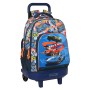 Cartable à roulettes Hot Wheels Challenge Blue marine (33 x 45 x 22 cm)