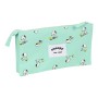 Trousse d'écolier Snoopy Friends Forever Menthe (22 x 12 x 3 cm)