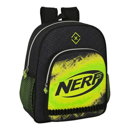 Cartable Nerf Friends forever Noir Citron (32 x 38 x 12 cm)