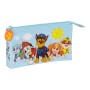 Trousse d'écolier The Paw Patrol Sunshine Bleu (22 x 12 x 3 cm)