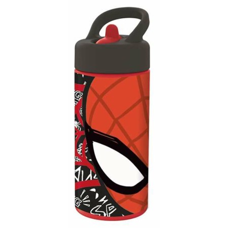 Bouteille d'eau Spiderman Great Power Rouge Bleu (410 ml)