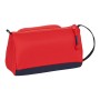 Trousse d'écolier RFEF Rouge Bleu (20 x 11 x 8.5 cm) (32 Pièces)