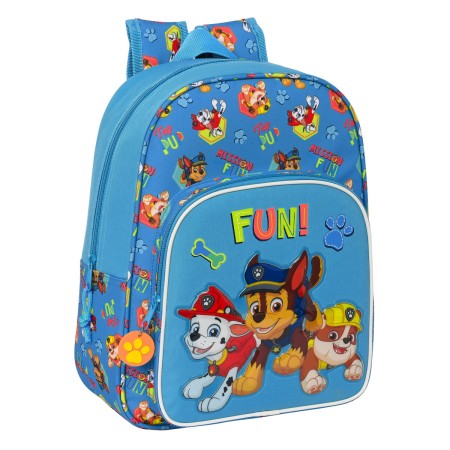 Cartable The Paw Patrol Friendship Bleu (26 x 34 x 11 cm)