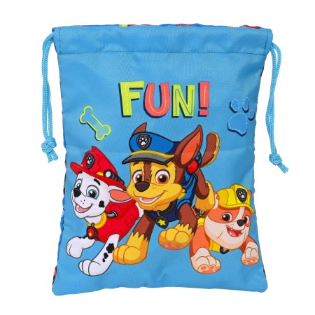 Sac à goûter The Paw Patrol Friendship 20 x 25 cm Sac Bleu