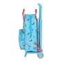 Cartable à roulettes Cleo & Cuquin Good Night Bleu (20 x 28 x 8 cm)