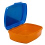 Boîte à Sandwich SuperThings Kazoom kids Bleu Orange Plastique (17 x 5.6 x 13.3 cm)