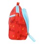 Trousse d'écolier SuperThings Kazoom Kids Rouge Bleu clair (20 x 11 x 8.5 cm) (32 Pièces)