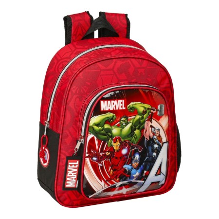 Cartable The Avengers Infinity Rouge Noir (27 x 33 x 10 cm)