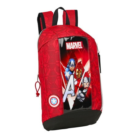 Sac à dos Casual The Avengers Infinity Rouge Noir (22 x 39 x 10 cm)