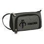 Trousse d'écolier The Mandalorian Noir Gris (20 x 11 x 8.5 cm) (32 Pièces)