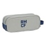 Trousse d'écolier Real Madrid C.F. Stone Gris Blue marine (21 x 8.5 x 7 cm)