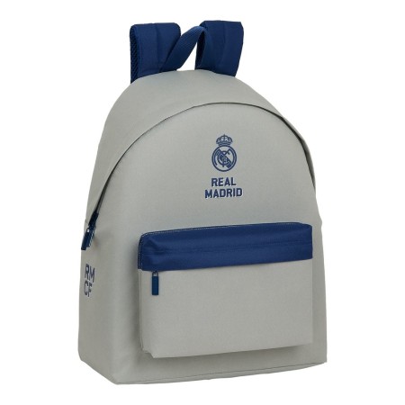 Cartable Real Madrid C.F. Stone Gris Blue marine (33 x 42 x 15 cm)