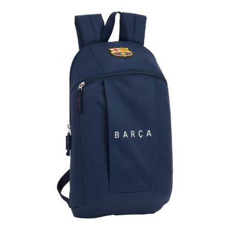 Sac à dos Casual F.C. Barcelona Blau Blue marine (22 x 39 x 10 cm)