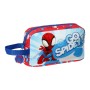 Sac glacière goûter Spiderman Spidey Rouge Bleu (21.5 x 12 x 6.5 cm)