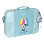 Cartable d'école BlackFit8 Fly with me Blanc Bleu ciel (38 x 28 x 6 cm)