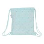 Sac à dos serré par des ficelles BlackFit8 Daisies Bleu clair (35 x 40 x 1 cm)