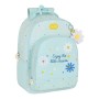 Cartable BlackFit8 Daisies Bleu clair (32 x 42 x 15 cm)