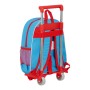 Cartable à roulettes The Paw Patrol Rouge Bleu (27 x 32 x 10 cm)