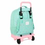 Cartable à roulettes Glow Lab Pepa Vert (33 x 45 x 22 cm)