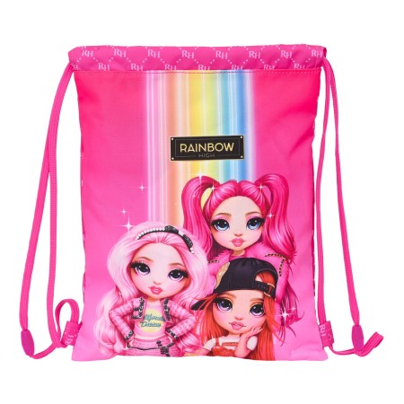 Sac à dos enfant Rainbow High Fuchsia (26 x 34 x 1 cm)