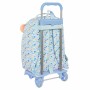 Cartable à roulettes Moos Lovely Bleu clair (32 x 42 x 15 cm)