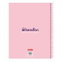 Carnet Benetton Vichy Rose A4