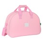 Sac de sport Benetton Vichy Rose (48 x 33 x 21 cm)