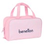 Trousse de Toilette Benetton Vichy Rose (31 x 14 x 19 cm)