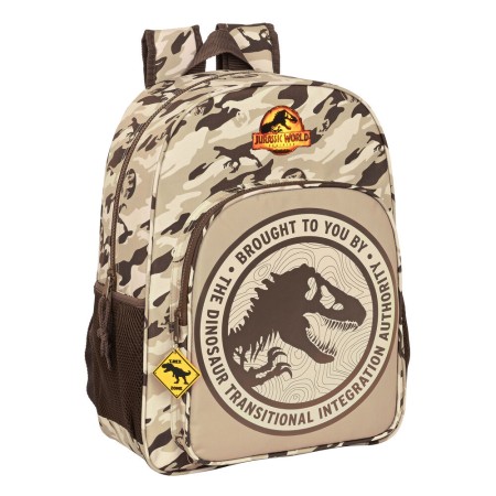 Cartable Jurassic World Dominion Marron (33 x 42 x 14 cm)