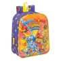 Cartable SuperThings Guardians of Kazoom Violet Jaune (22 x 27 x 10 cm)