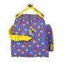 Sac de sport SuperThings Guardians of Kazoom Violet Jaune (40 x 24 x 23 cm)