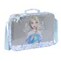 Cartable d'école Frozen Memories Argenté Bleu Blanc (38 x 28 x 6 cm)