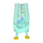 Trousse Fourre-Tout Double Smiley Summer fun Turquoise (21 x 8 x 6 cm)