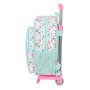 Cartable à roulettes Peppa Pig Cosy corner Bleu clair (26 x 34 x 11 cm)