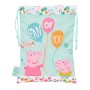 Sac à goûter Peppa Pig Cosy corner Sac Bleu clair (20 x 25 cm)