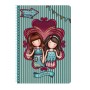 Carnet Gorjuss Fireworks Bordeaux A4