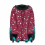Cartable Gorjuss Fireworks Bordeaux (34 x 45 x 18 cm)