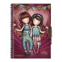 Journal intime Gorjuss Fireworks Bordeaux (12.8 x 17.5 x 2 cm)