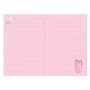 Journal intime Gorjuss Fireworks Bordeaux (12.8 x 17.5 x 2 cm)