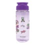 Bouteille d'eau Gorjuss Up and away Violet PVC (500 ml)