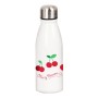 Bouteille d'eau Safta Cherry Rouge Blanc Métal (500 ml)